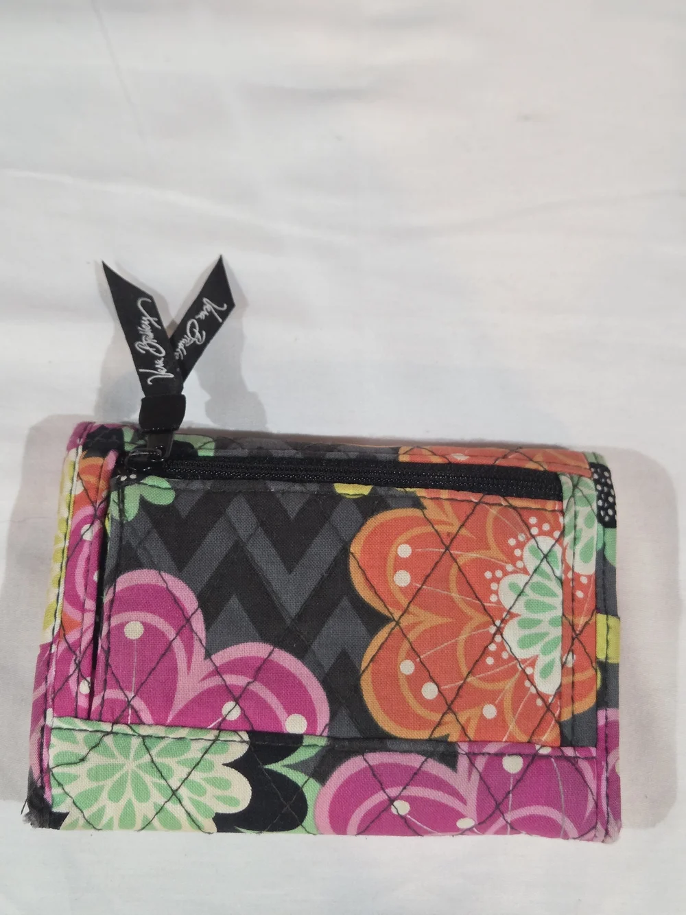 Vera Bradley Ziggy Zinnia Crossbody Bag & Matching Wallet Set - Retired - Picture 9 of 14